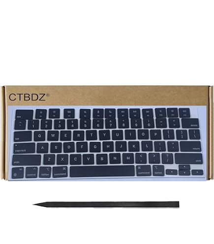 Touches Azerty Français CTBDZ Capuchons Clavier Azerty MacBook Air M1 13.3 A2337 - Kit Complet Touches Français Outil Pro 2017