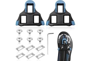 EDDRFY Cale de Pédale Crampons Chaussures de Vélo Bleu Compatibles avec Shimano SPD-SL SM-SH11,Crampons de vélo Antidérapantes Crampons de Chaussures de Vélo pour Cyclisme sur Route Spinning VTT