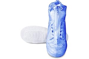 SULPO Schuhüberzieher wasserdicht - Regenschutz Schuhe - Überzieher Schuhe - Regenüberzieher Schuhe - Überschuhe Wasserdicht - Wiederverwendbare Schuhüberzieher - Regenschutz Fahrrad