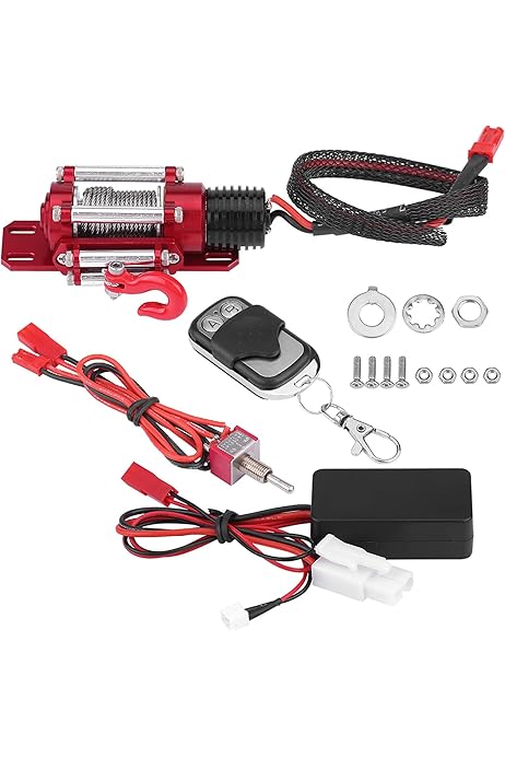 Kit Controllo Telecomando Per Verricello RC | Per Modelli 1:10 SCX10, D90, KM2 | Senza Fili - Foto 4