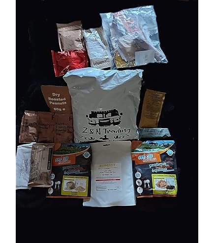 Lot De 10 Rations De Combat Britanniques 24h - Surplus Militaire Neuf Scellé - Repas Complet