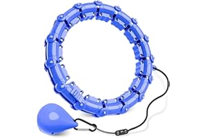 VISTA SPORTS 27 Knots Weighted Hula Hoop Adult Smart Hola Thin Waist Fitness Weight Loss