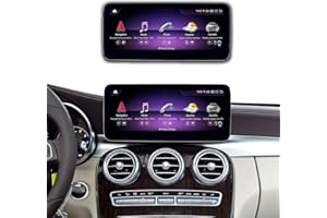 Ninetom Radio de Coche Android 13 Pantalla táctil de 10,25'' con Carplay y Android Auto para Mercedes Benz Clase A/C/V W176 CLA GLA GLC X156 2015-2018 con NTG5.0, Compatible con Mirrorlink, cámara