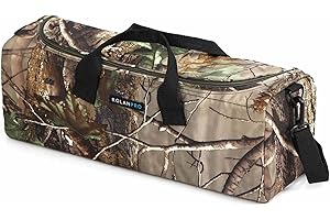 Rolanpro Custodia per teleobiettivo per Nikon 180-600mm/600mm F6.3, custodia per obiettivo fotocamera Sony 200-600mm, per Canon 200-800 ecc (Jungle)