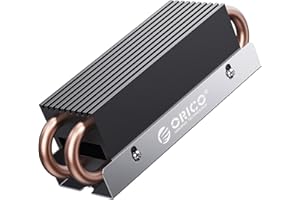 Radiator M.2 SSD, ORICO M2, radiator z aluminium, miedzi, bez narzędzi, kompatybilny z M.2 PCIe NVMe SATA 2280 SSD (M2HS4)