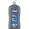 Dial for Men Hair + Body Wash, Hydro Fresh with Advanced Hydration, 32 Fluid Ounces