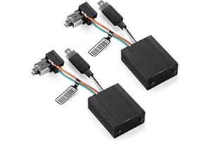 Zethors H1 Canbus Senza Errori Decodificatore Auto Lampadine Decodificatore Resistore per H1 LED Anti-sfarfallio Harness Adapter Avviso Annullatore Condensatori Kit di Conversione