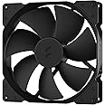 Fractal Design Dynamic X2 PWM GP-18 180 mm High Durability LLS Bearing Black Edition Radiator Optimized Computer Case Fan