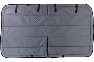 VanEssential Insulated Magnetic Blackout Window Cover Designed for Mercedes-Benz NCV3 & VS30 Middle Window 170 Length Van (Left Hand Side for Van Years 2007 to Current Model) - Charcoal Gray