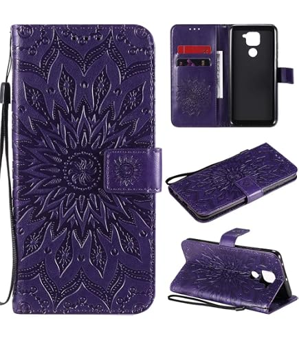 Custodia Libro EbestStar Per Xiaomi Redmi Note 8: Portafoglio In PU Con Porta Carte, Nero/rosso - 3