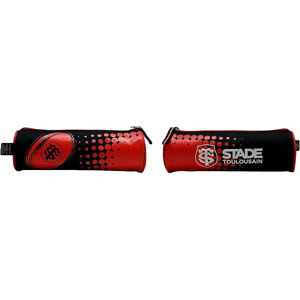 Sac à Dos Scolaire Stade Toulousain Officiel - Collection Rugby, Polyester, 25x32x11 Cm