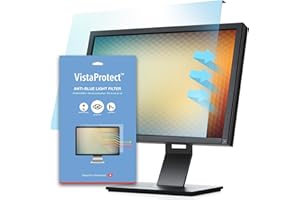 ‎VISTAPROTECT VistaProtect Premium Anti-Blaulichtfilter für Computermonitore, Abnehmbar (23" bis 24" Zoll)