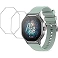 DVTECH® Pebble Hive Compatible Smartwatch Screen Protector Flexible Unbreakable Scratch resistance (Pack of 02)