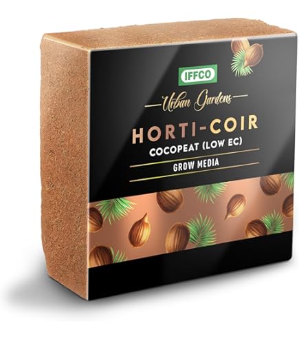 COCOWHITE ROOTS Cocopeat for Plants Organic Coco Peat Soil