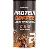 BioTechUSA Protein Coffee | Whey Protein Arabica Coffee | Caffeinated | Low Sugar &amp; Fat | Naturally Sourced Amino Acids | Cre