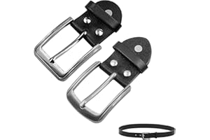 SMOMEND 2pcs Fibbie Per Cinture In Metallo Regolabile Da 38 mm, Fibbia Cintura Classica Per Cinture Da Uomo E Donna, Resistente E Anticorrosione, Accessorio Essenziale Per Riparare E Personalizzare Cinture