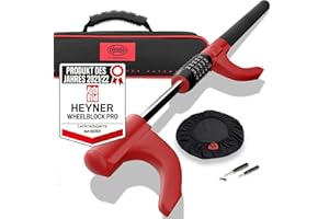 HEYNER® Lenkradsperre Wegfahrsperre mit Zahlenschloss Diebstahlsicherung WheelBlock PRO