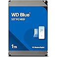 WD Blue 1TB per Desktop, Hard Disk interno da 3.5”, 7200 RPM Class, SATA 6 GB/s, Cache da 64 MB, Garanzia 2 anni