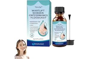 DITU Timilk WartLift Warzen-Entfernungsflüssigkeit, 2026 Neu Timilk Stielwarzen Entferner, sicherer und wirksamer Warzenentferner, sanft und hautverträglich, Für Jeden Geeignet 20ml (1 flasche)