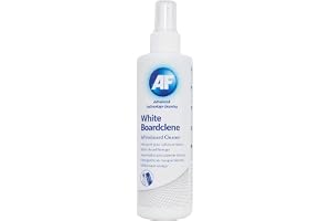 AF Whiteboard Cleaner Spray Solution, Fluid for White board surface cleaning, Ideal for Schools, Offices, Classrooms + labs - 250ml Bottle