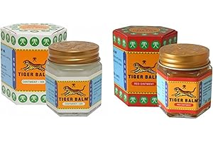 Pack Tiger Balm Red/White 30g (Pain Relief) - NaturalBalm