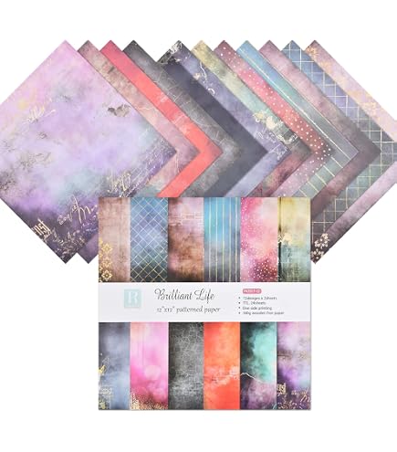 Generic 24 Fogli Di Carta Per Scrapbooking, 12 Stili, 15,2 X 15,2 - 4