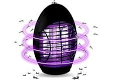 Eesyy Mosquito Killer Lamp, Plug and Play Electric Insect Fly Trap, Non-toxic UV LED Insect Bug Zapper for Outdoor and Indoor