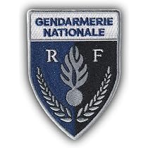 Patch Brodé Thermocollant France Militaire – Blason Armée, Commandos – 9x7,5 Cm