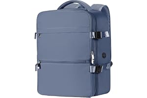 WOUIYO Mochila Viaje Cabina Avion 45x36x20 para Easyjet 30L Mochila de Viaje Equipaje de Mano Mochila 45x36x20 Maletas de Viaje Cabina para Portatil de 15.6 Pulgadas