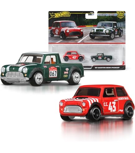 Hot Wheels Samochód postaci Star Wars 2-pak, C-3PO i R2-D2