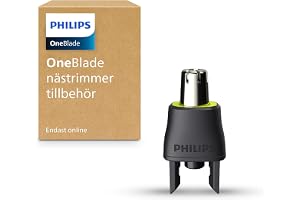 OneBlade nästrimmer-tillbehör, kompatibelt med alla OneBlade-handtag, modell QI100/50