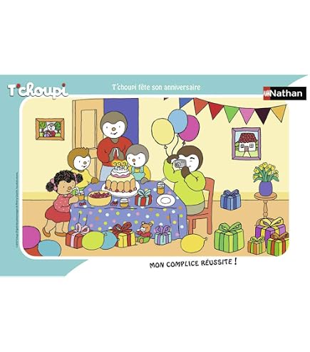 Puzzle Cadre Nathan 15 Pièces – Bluey à La Plage – Dès 3 Ans – Carton épais FSC – Motricité Et Concentration