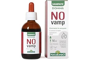 Naturando Donna NoVamp Contro le Vampate della menopausa con Salvia, Agnocasto, Anice Verde e Luppolo - Flacone 50 ml