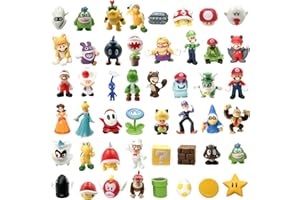 48pcs Figuren, Cartoon Tortendeko, Kuchen Deko, PIIMNT Cartoon Figuren Tortendeko Cartoon Tortenfiguren Cake Topper Geburtstag Cartoon Deko Kindergeburtstag Party Kuchen Deko