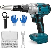 Akku Nietmutter Maschine 2-in-1 - Kabellose Nietzange Für Makita 18V Akku