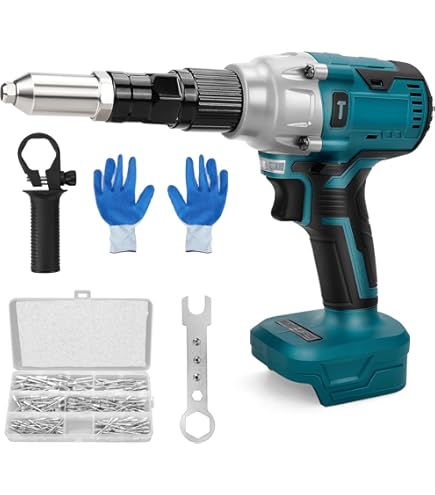 Pistola Per Rivetti Ulisem86 Pezzi Pistola Per Rivetti Con 5 Mandrini M3 M4 M5 M6 M8 Kit Pistola Per Rivetti Pistola Per Rivetti Inserto Filettato 88443812