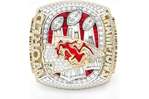 MCBEAN 2022–2023 57. Football Championship Ring NFL Replica Chiefs Champion Loops Rugby Souvenir Sammlerstücke Geschenke für Männer Alumni Freunde Fans