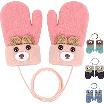 Moufles Enfant En Forme De Panda – Taille 3-5 Ans, Polaire Douce, Poignets élastiques, Design Mignon - 4