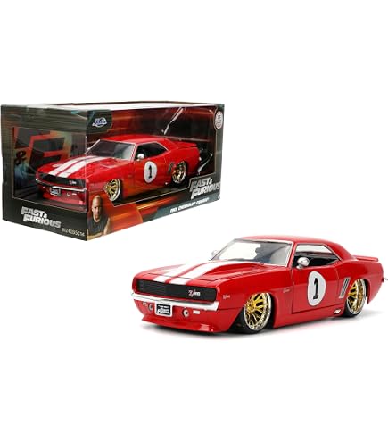 Modello Diecast 1/24 Jada Fast & Furious Fast X - Datsun 240Z 1972, Rosso/Nero, Edizione Limitata - Foto 5