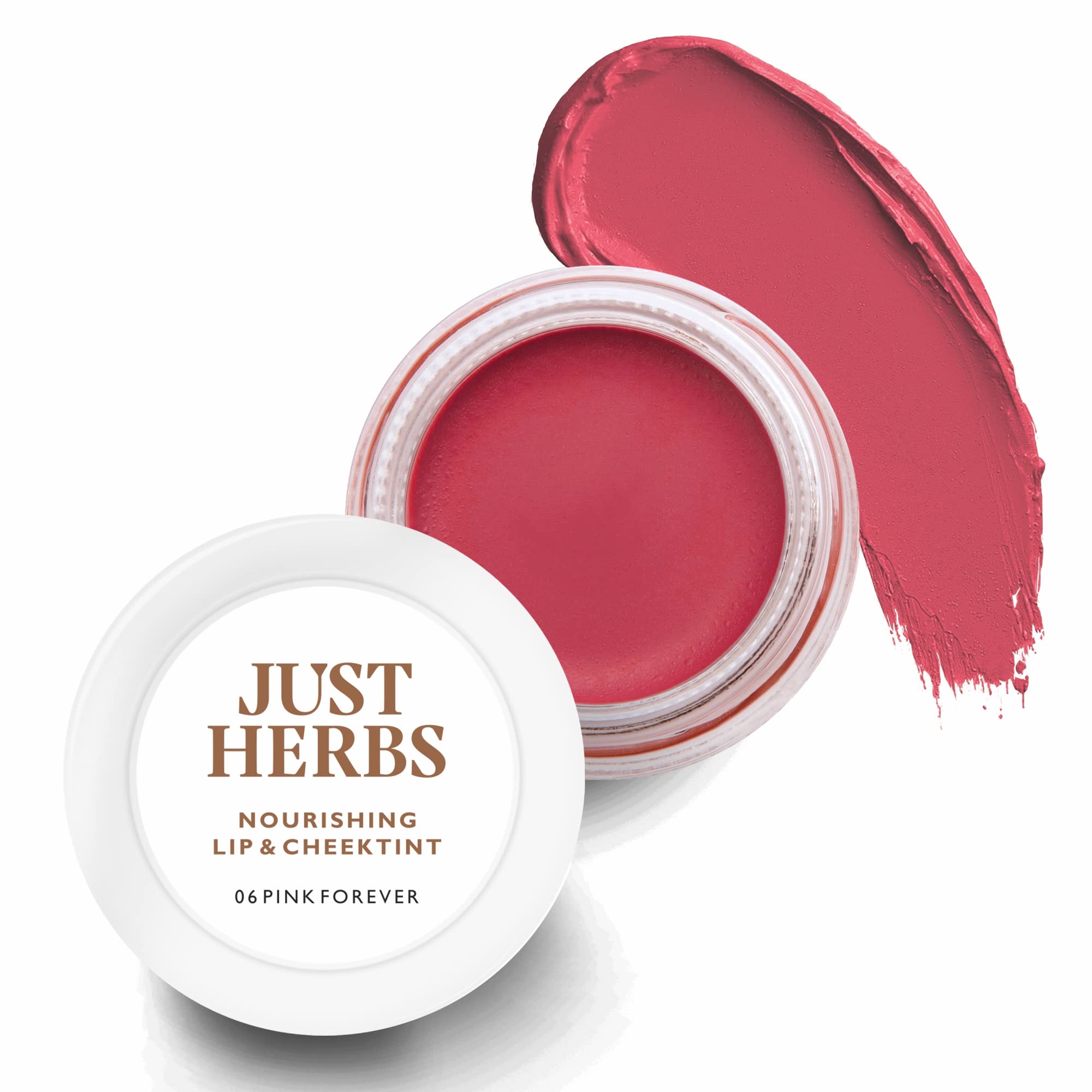 Just Herbs Lip and Cheek Tint -06 Pink Forever