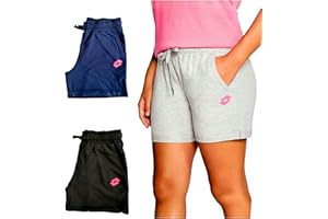 Lotto Bermuda Bambina e Ragazza in Felpa Estiva - Pantaloncini Bambina - Pantalone Corto