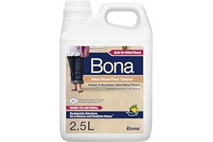 Bona Oiled Wood Floor Cleaner - Cleans & Nourishes - Refill - 2.5 Litre