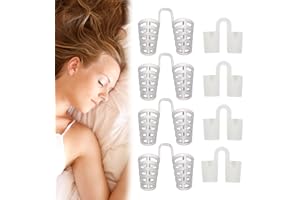 BYYT Stoper do chrapania przeciw chrapaniu, korektor do chrapania wielokrotnego użytku przeciw chrapaniu natychmiastowa pomoc i poprawa oddychania, chrapanie przeciw chrapaniu dla lepszego snu dla