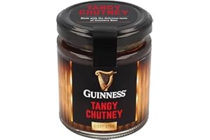 Guinness Tangy Chutney with the Delicious Taste of Guinness Beer, 190G