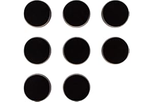 Isolate It: Sorbothane Vibration Isolation Circular Disc Pad 0.25 Thick 1 Dia. 70 Duro with 3M PSA - 8 Pack by Isolate It!