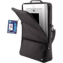 HP Sprocket Photobooth Draagtas met Verwijderbare Schouderriem (Zwart) - Gewatteerde Tas met Verwijderbare Riem en Voorvak met Rits Exclusief voor Gebruik met HP Sprocket Photobooth
