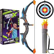 Set Da 2 Pezzi Arco E Freccia Per Bambini, Set Di Tiro Con L'arco Con 14 Frecce