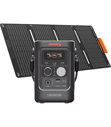 Jackery Explorer 240 V2 Portable Solar Generator with 40W Solar