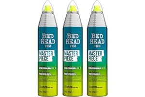 Tigi Bed Head Masterpiece Lot de 3 vaporisateurs de laque à cheveux 340 ml chacun
