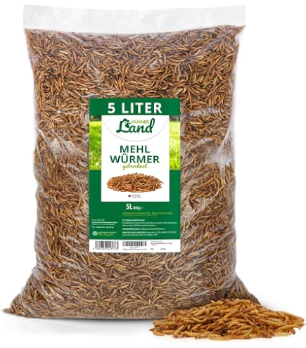 Igelfutter Insekten Getrocknete Mehlwürmer 10 Kg ? Produktbild-Vorschau 11